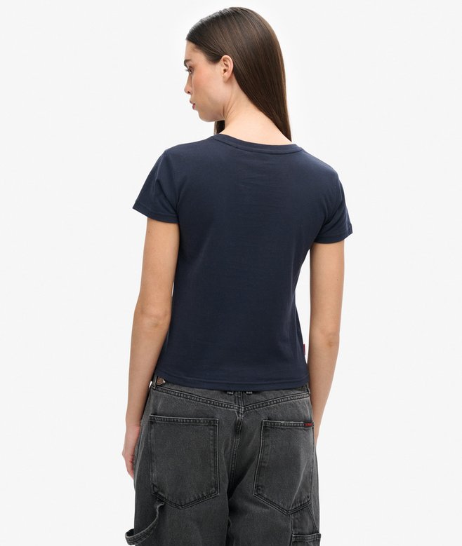 Neon Graphic Fitted T-Shirt