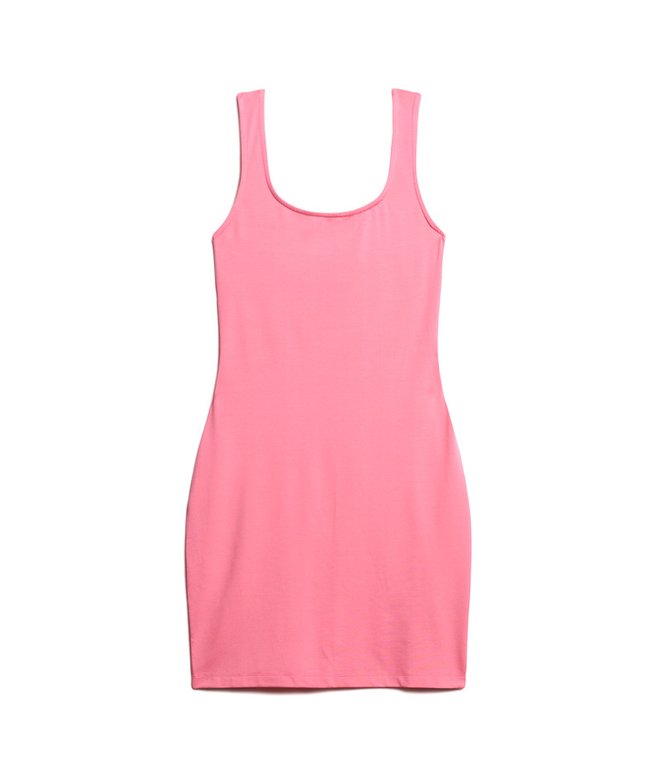 Square Neck Jersey Mini Dress