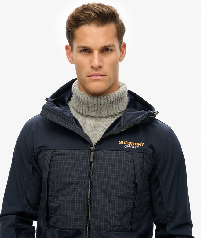Hooded Hybrid Trekker Jacket