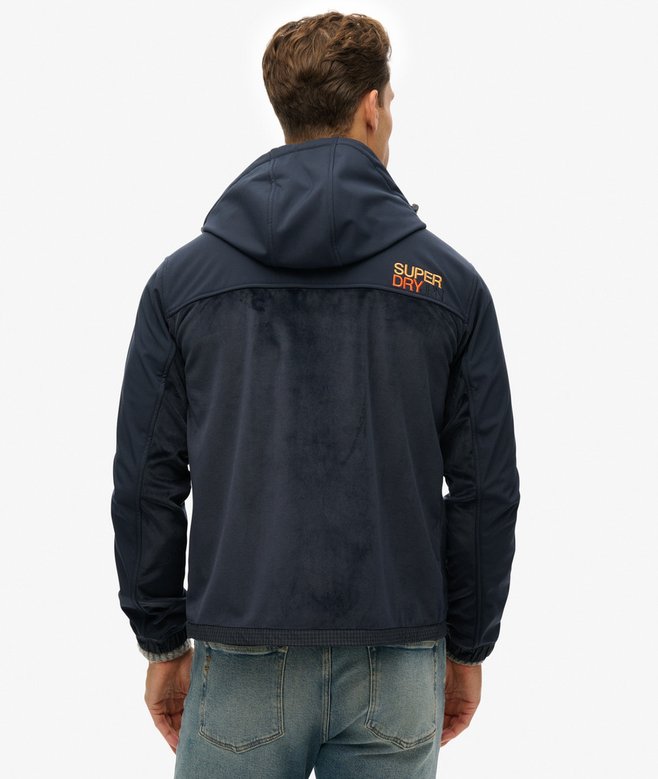Hooded Hybrid Trekker Jacket
