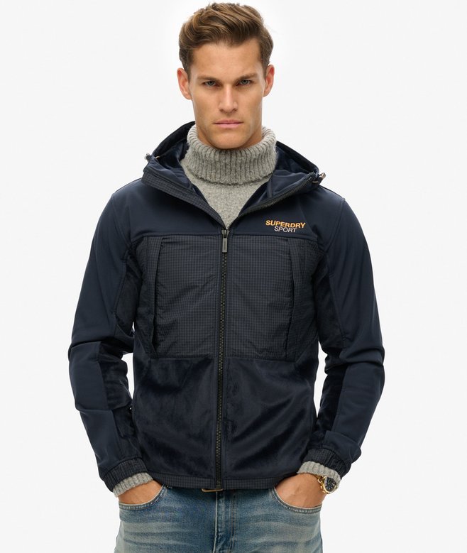 Hooded Hybrid Trekker Jacket
