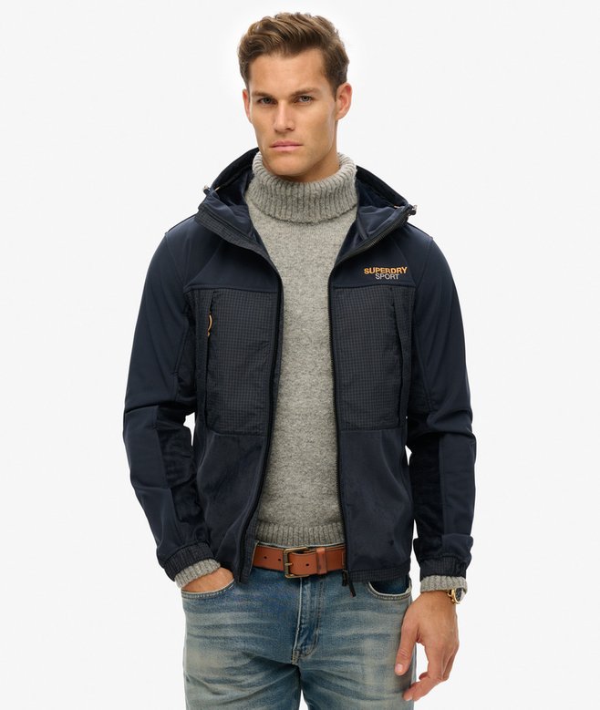 Hooded Hybrid Trekker Jacket