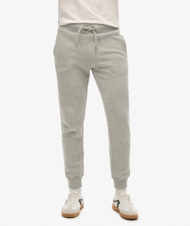 Organic Cotton Vintage Logo Embroidered Joggers