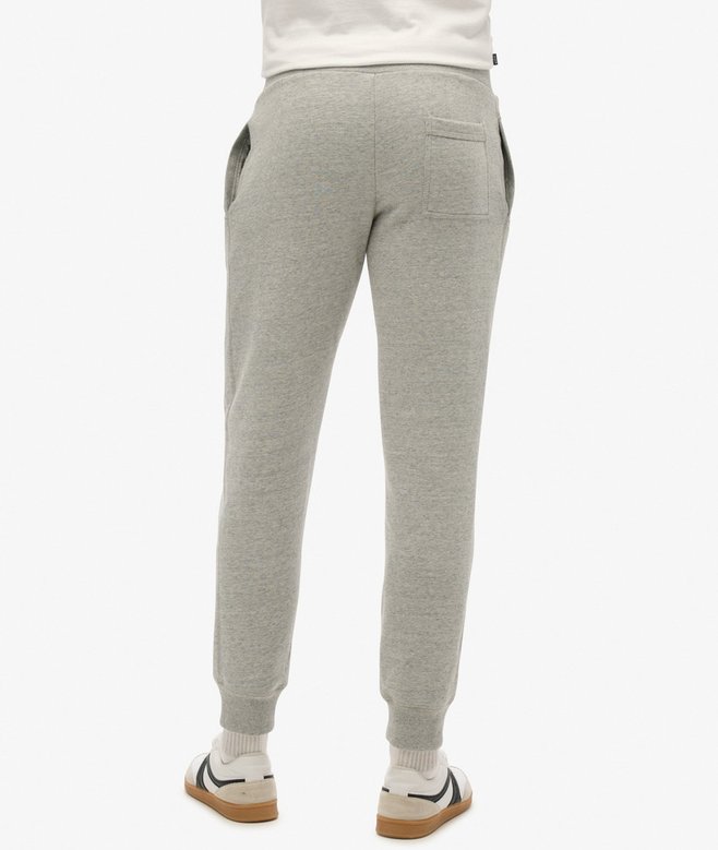 Organic Cotton Vintage Logo Embroidered Joggers