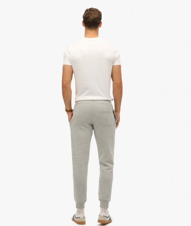 Organic Cotton Vintage Logo Embroidered Joggers