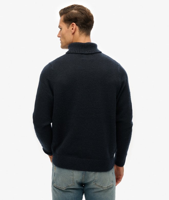 Brushed Roll Neck Jumper