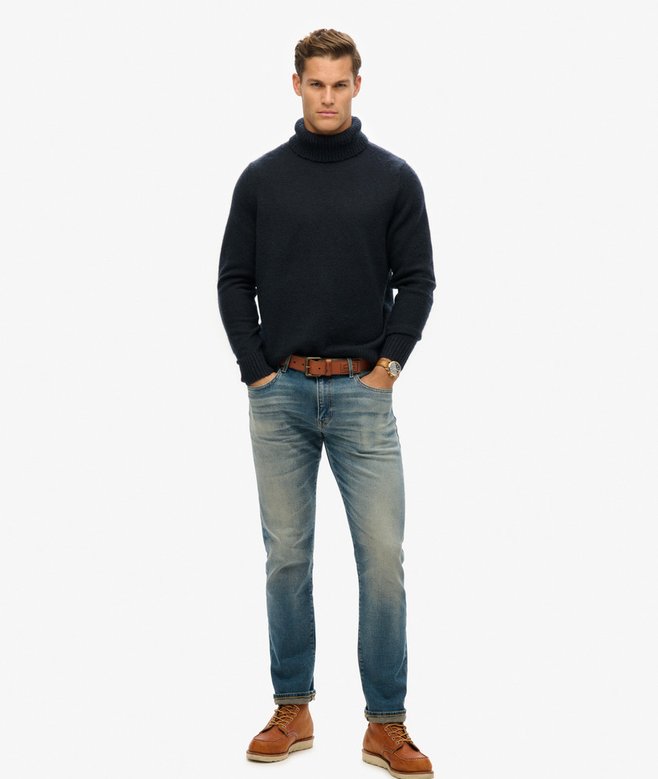 Brushed Roll Neck Jumper