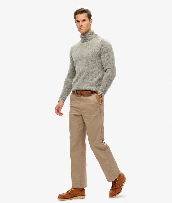 Straight Chino Trousers