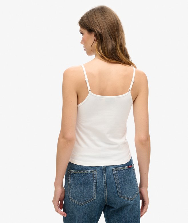 Sportswear Logo Fitted Cami Top
