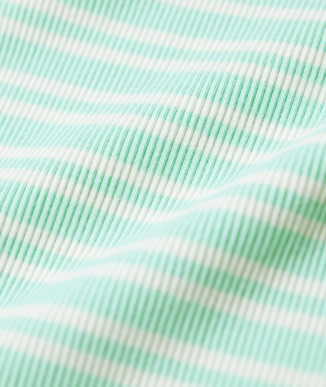 Essential Logo Striped Racer Vest Top