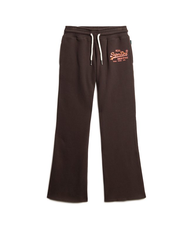 Neon Vintage Logo Low Rise Flare Joggers