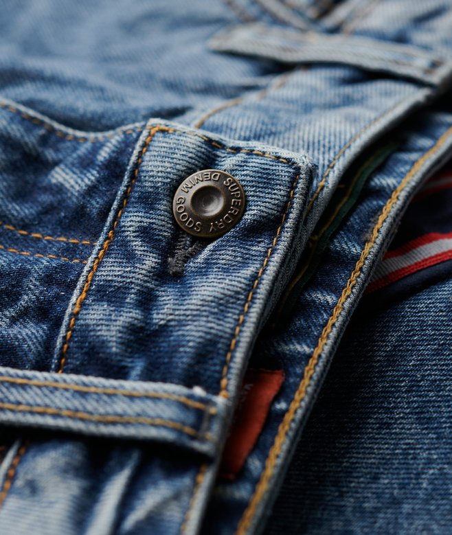 Mid Rise Wide Leg Jeans