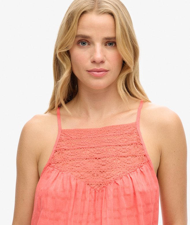 Lace Cami Beach Top