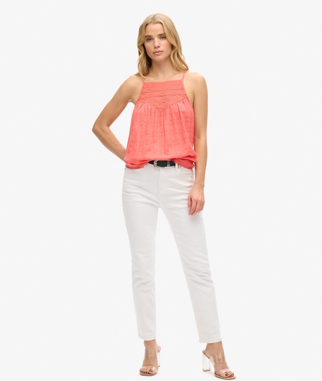 Lace Cami Beach Top