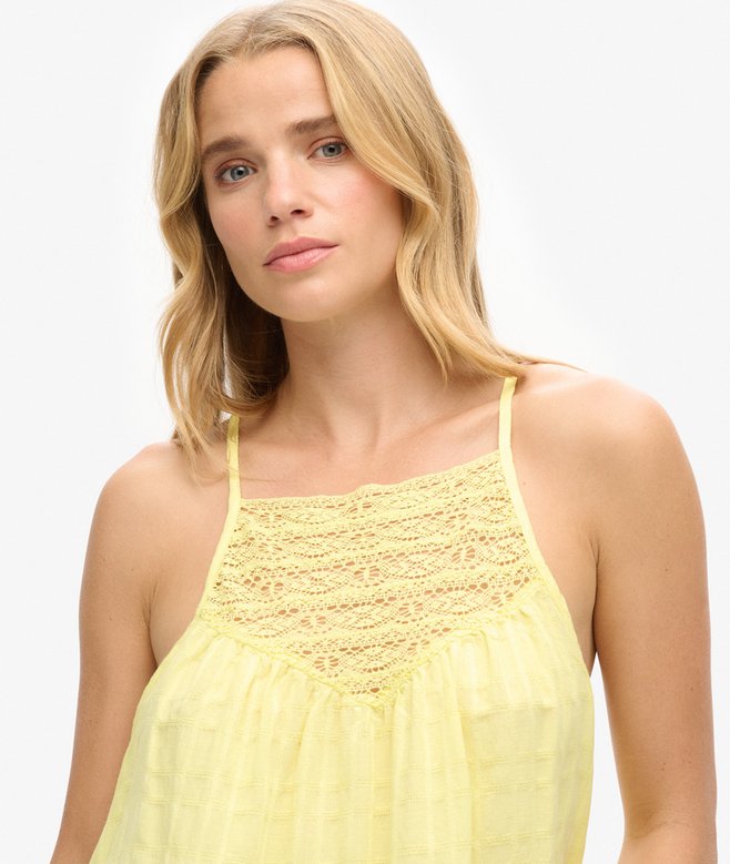 Lace Cami Beach Top