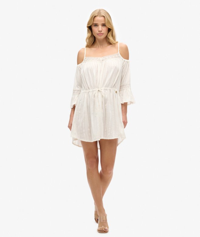 Cold Shoulder Mini Dress