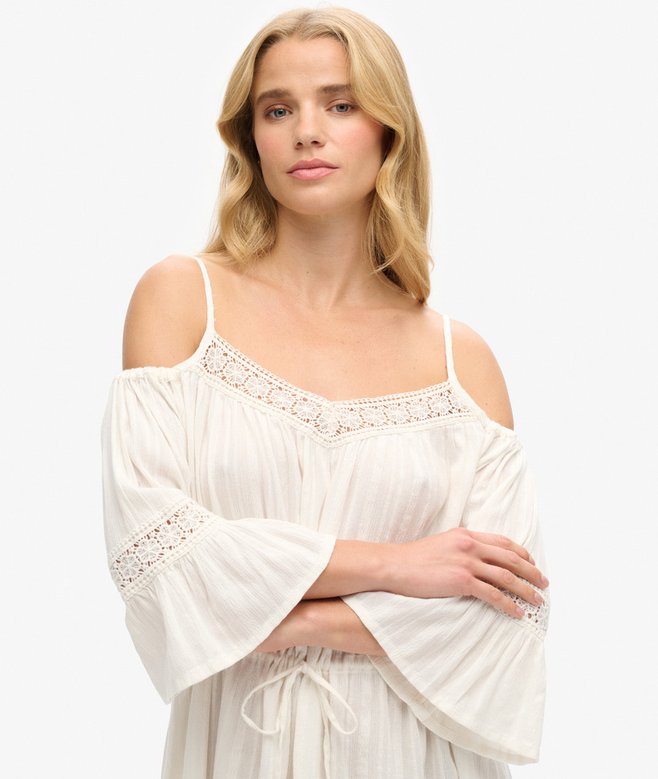 Cold Shoulder Mini Dress