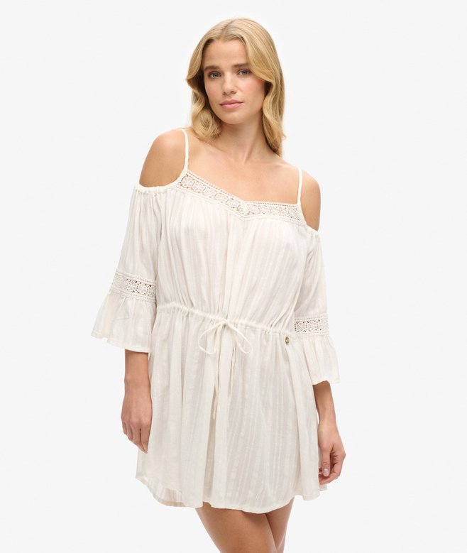 Cold Shoulder Mini Dress