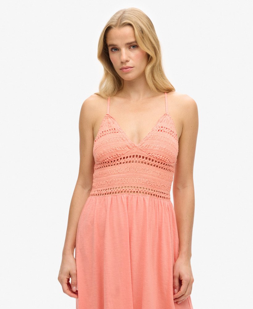 Braided Waist Maxi Dress in Jersey