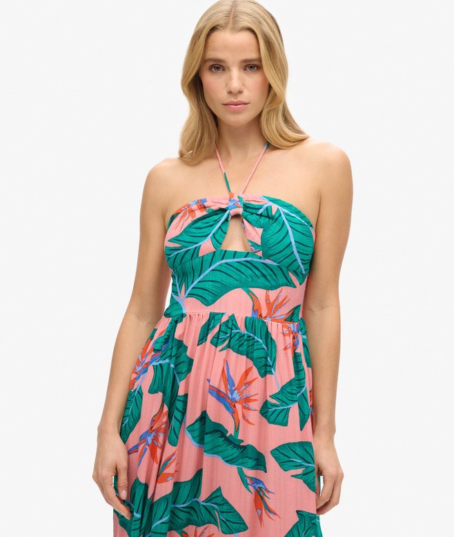 Cut Out Midi Dress