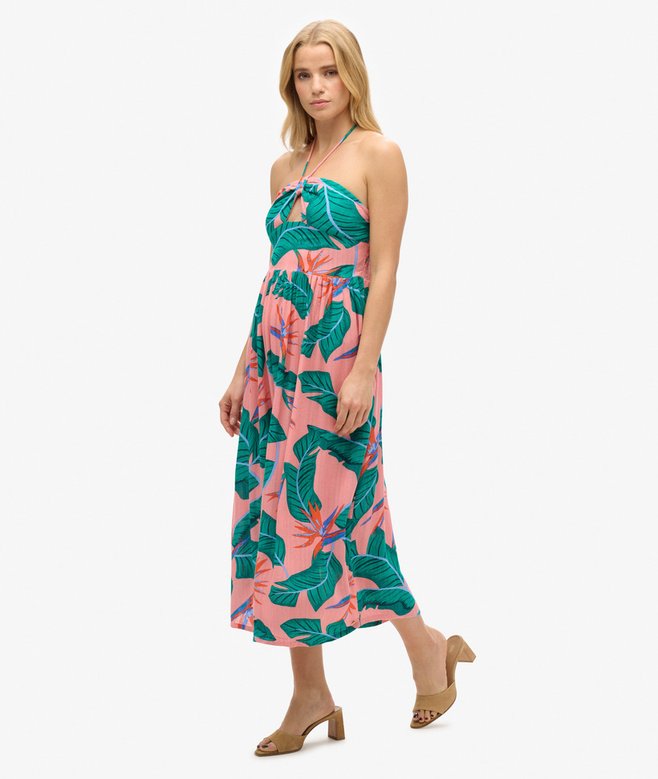 Cut Out Midi Dress