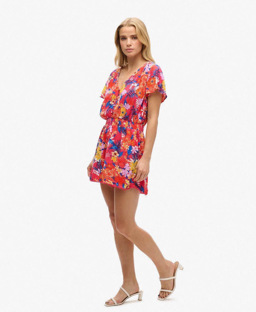 Short Sleeve Playsuit