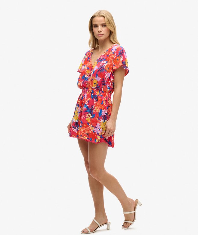 'Your Summer Partner' Sleeveless Playsuit