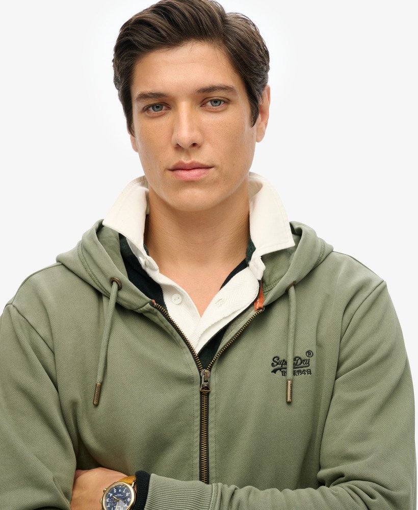 Signature Back Logo Washed Relaxed Hoody