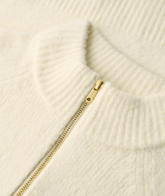 Brushed Half Zip Jumper