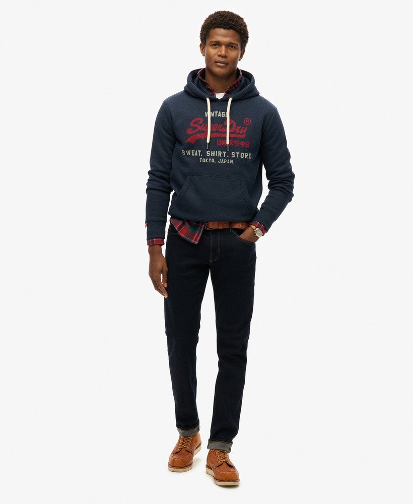 新品】 Heritage Hoodie M Heritage 14 Oz. Fleece Hoodie With Jacquard Rib Trim For Men