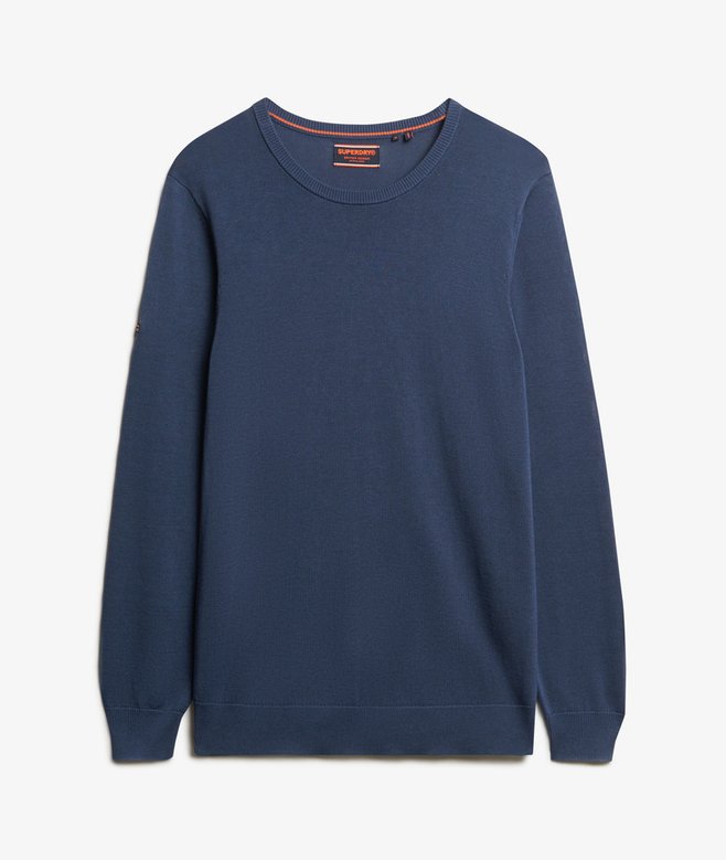 Essentials Lightweight Knit Crew Sweatshirt