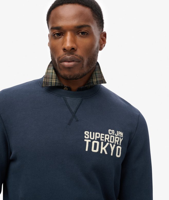 Workwear Applique Sweatshirt