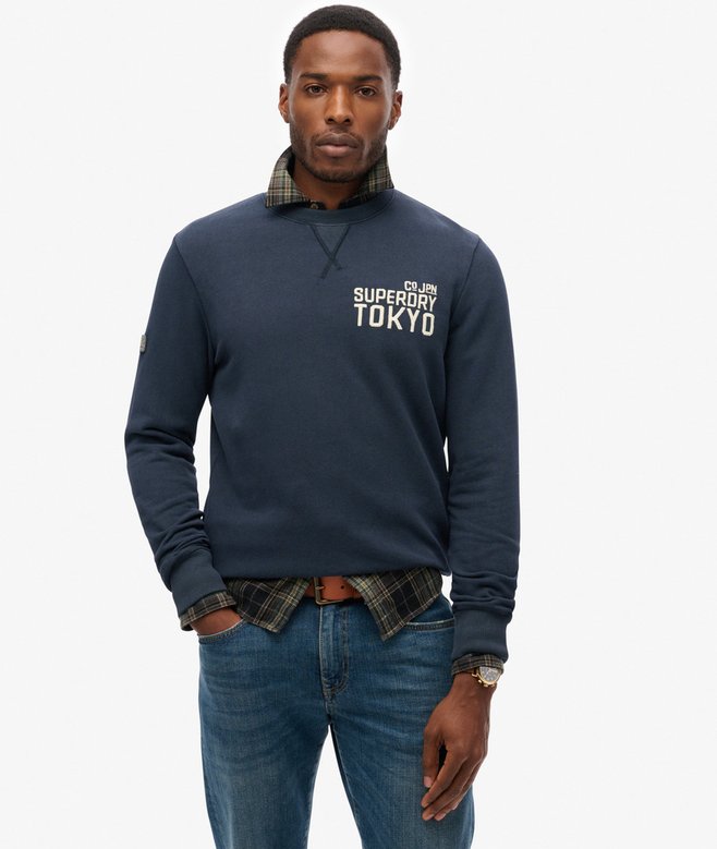 Workwear Applique Sweatshirt