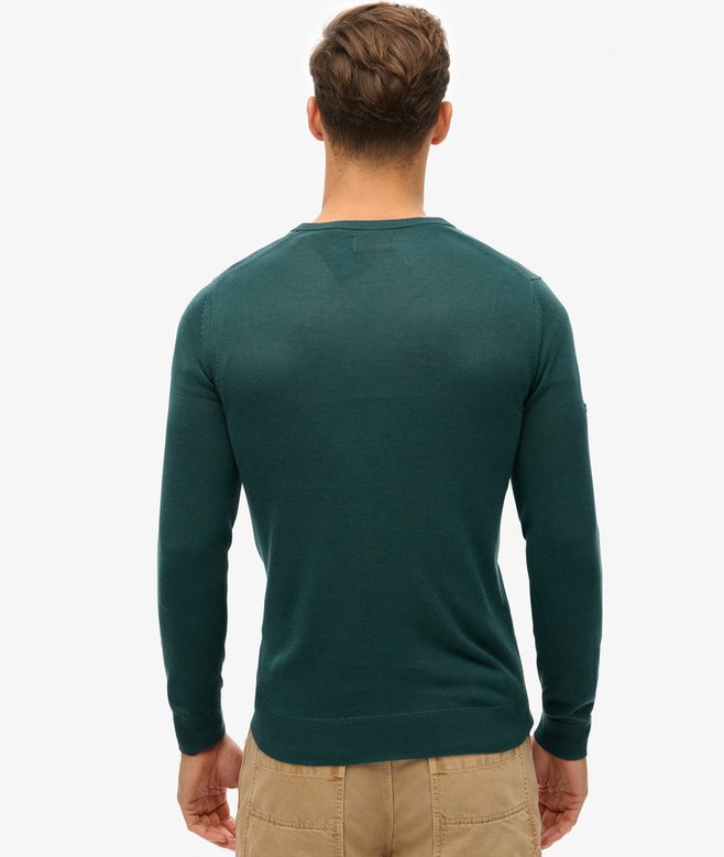Essentials Lightweight Knit Crew Sweatshirt