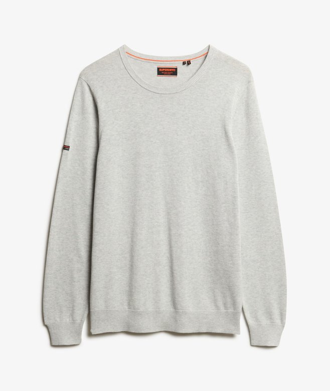 Essentials Lightweight Knit Crew Sweatshirt