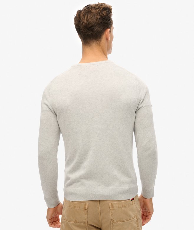 Essentials Lightweight Knit Crew Sweatshirt