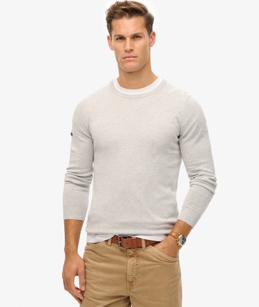 Lekka dzianinowa bluza z okrągłym dekoltem Essentials Image 1