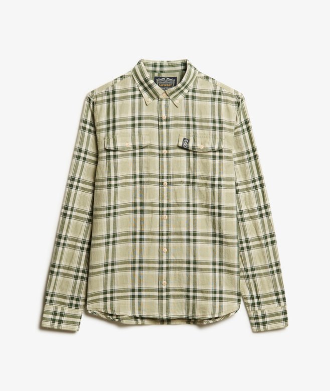The Merchant Store - Linen Check Shirt
