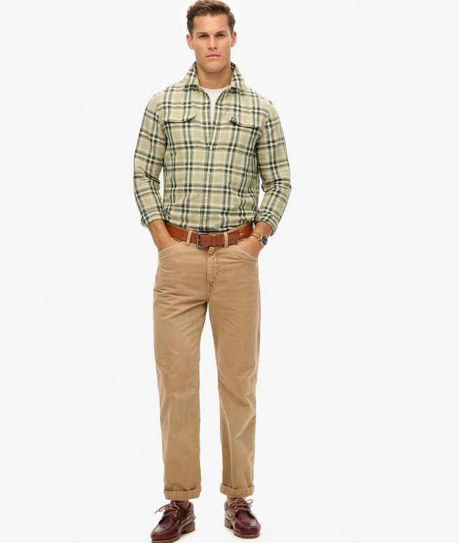 The Merchant Store - Linen Check Shirt