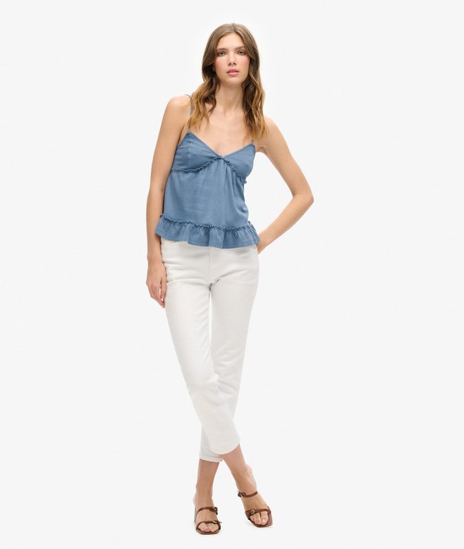 Tiered Jersey Cami Top