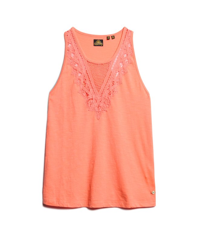 Jersey Lace Vest