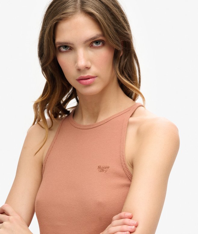 Essential Logo Racer Vest Top