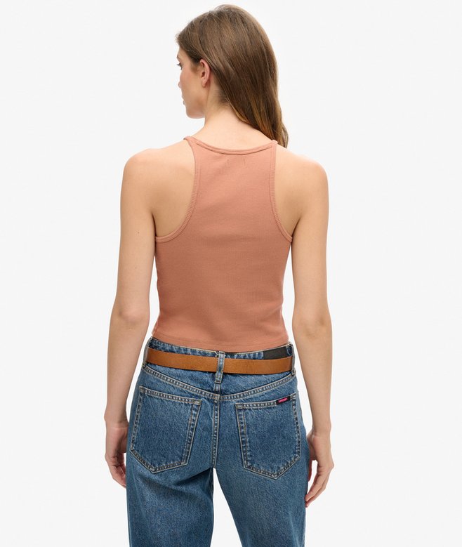 Essential Logo Racer Vest Top