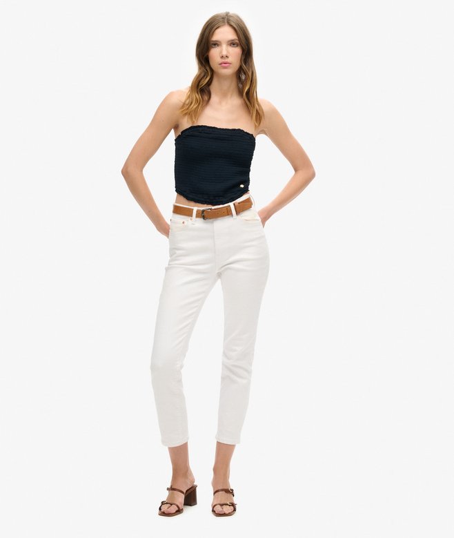 Smocked Bandeau Top