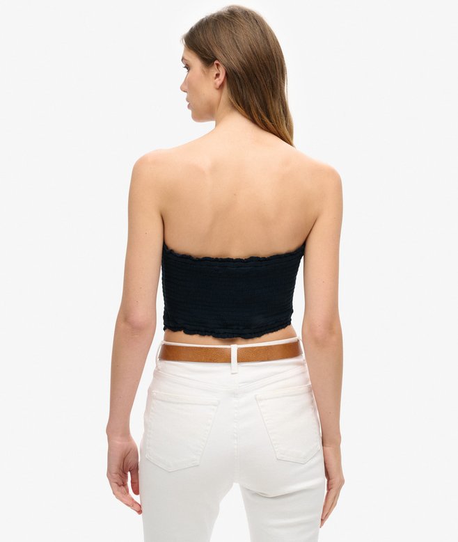 Smocked Bandeau Top