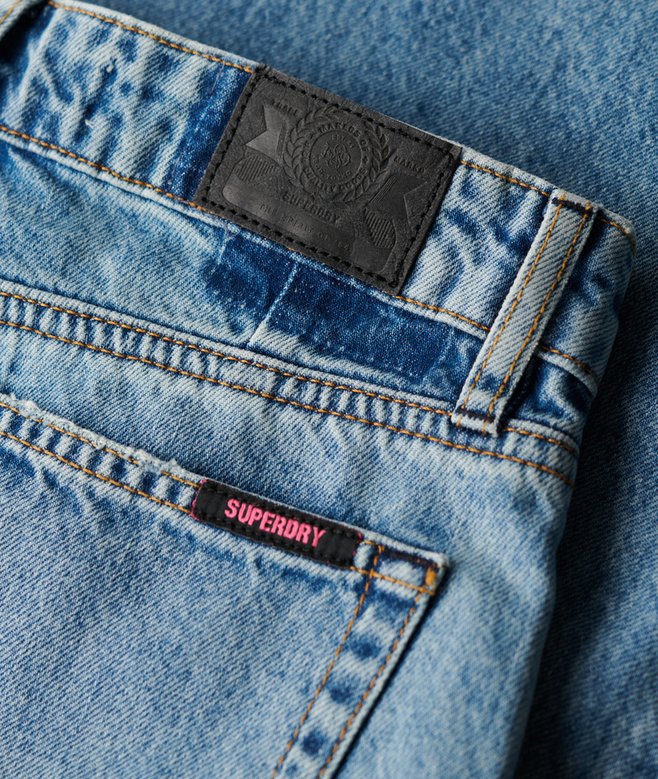 Raw Hem Wide Leg Flare Jeans