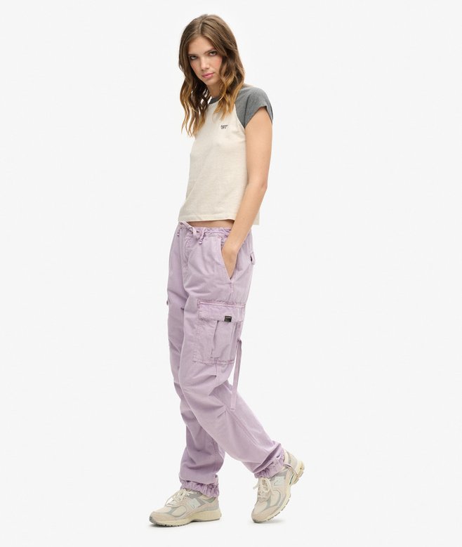 Low Rise Para Cargo Pants