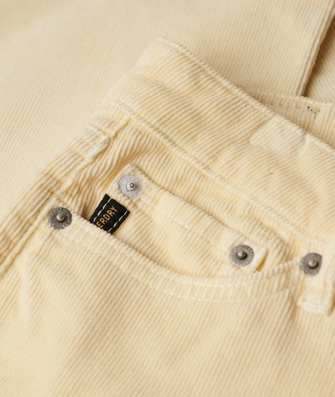 Low Rise Cord Flare Jeans