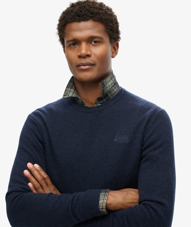 Essential Slim Fit Crew Jumper