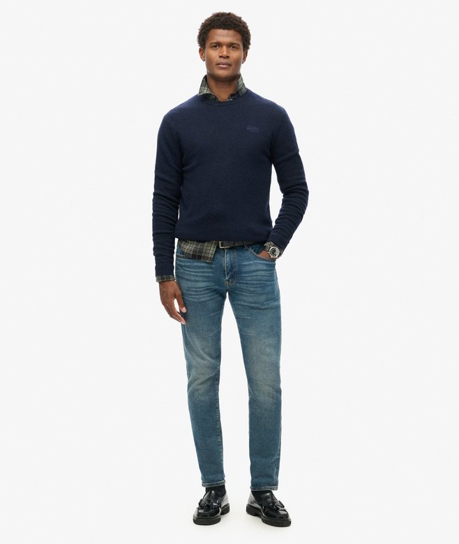 Essential Slim Fit Crew Jumper